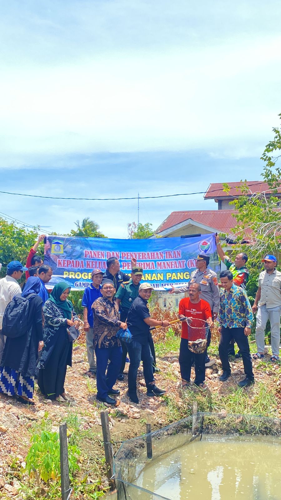 Budidaya Ikan Nila Sebagai Salah Satu Program Ketahanan Pangan Gampong Garot Kecamatan Darul Imarah 